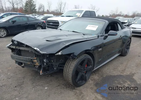 2016 Ford Mustang Gt Premium z USA, uszkodzony, nr VIN 1FATP8FF7G5311186